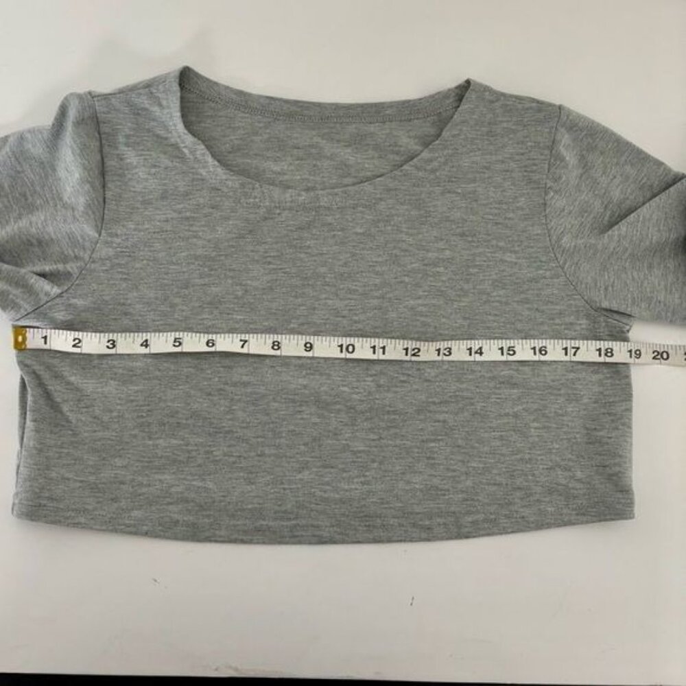 Two Piece Pant Set Medium Crop Top Flare Pants Split Fairy Festival Streetwear - Picture 5 of 11